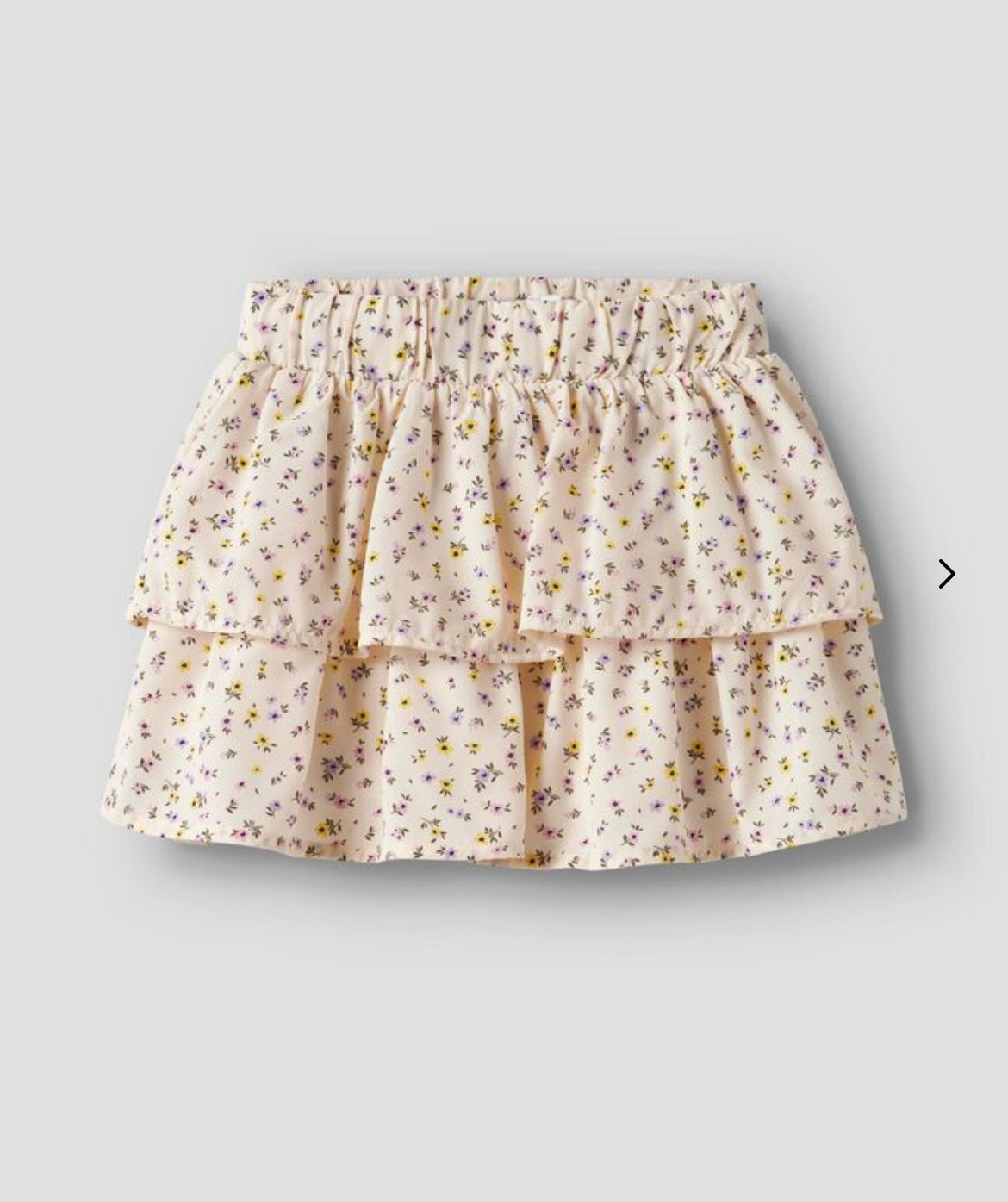 NKFVINAYA Mini Skirt - Buttercream