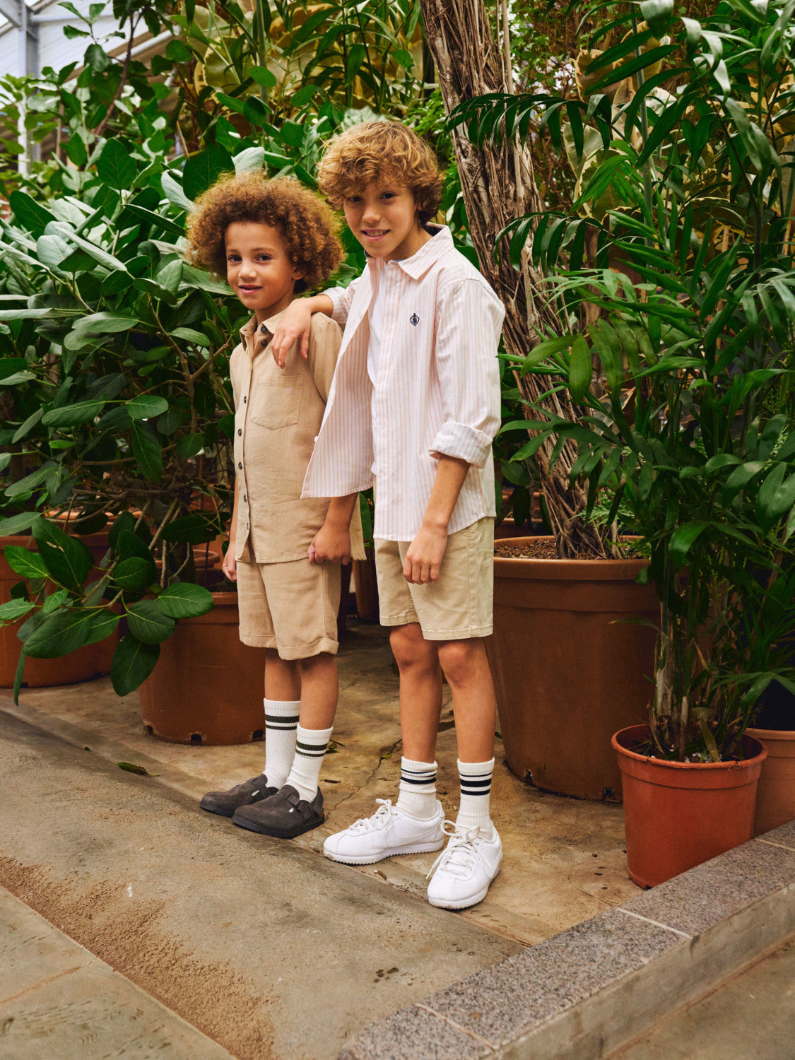 NKMSILAS Shorts - Humus