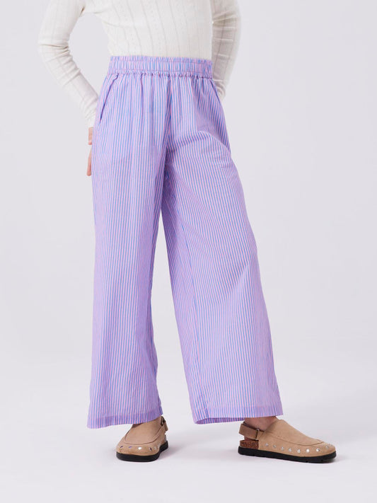 NKFJELAILA Trousers - Pastel Lavender