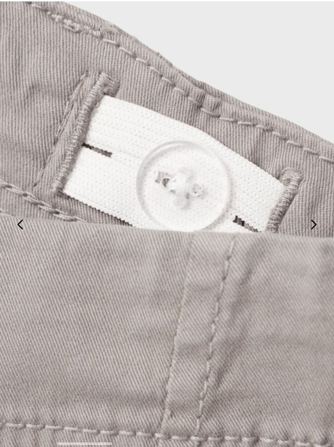 NKMRYAN Trousers - Elephant Skin