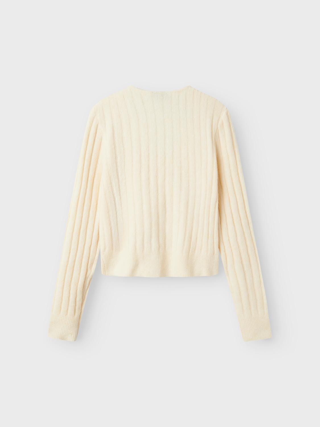 NLFSTIDET Knit - White Alyssum