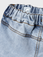 NBMBEN Shorts - Light Blue Denim