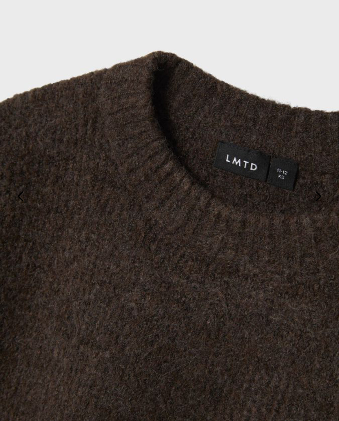 NLFLODETS Pullover - Chocolate Brown