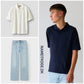 NLMHANNES Polo-Shirt - White Alyssum