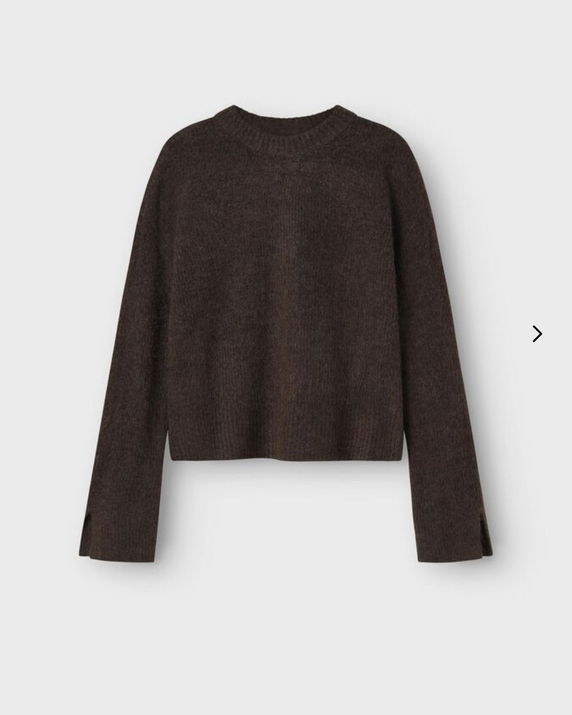 NLFLODETS Pullover - Chocolate Brown