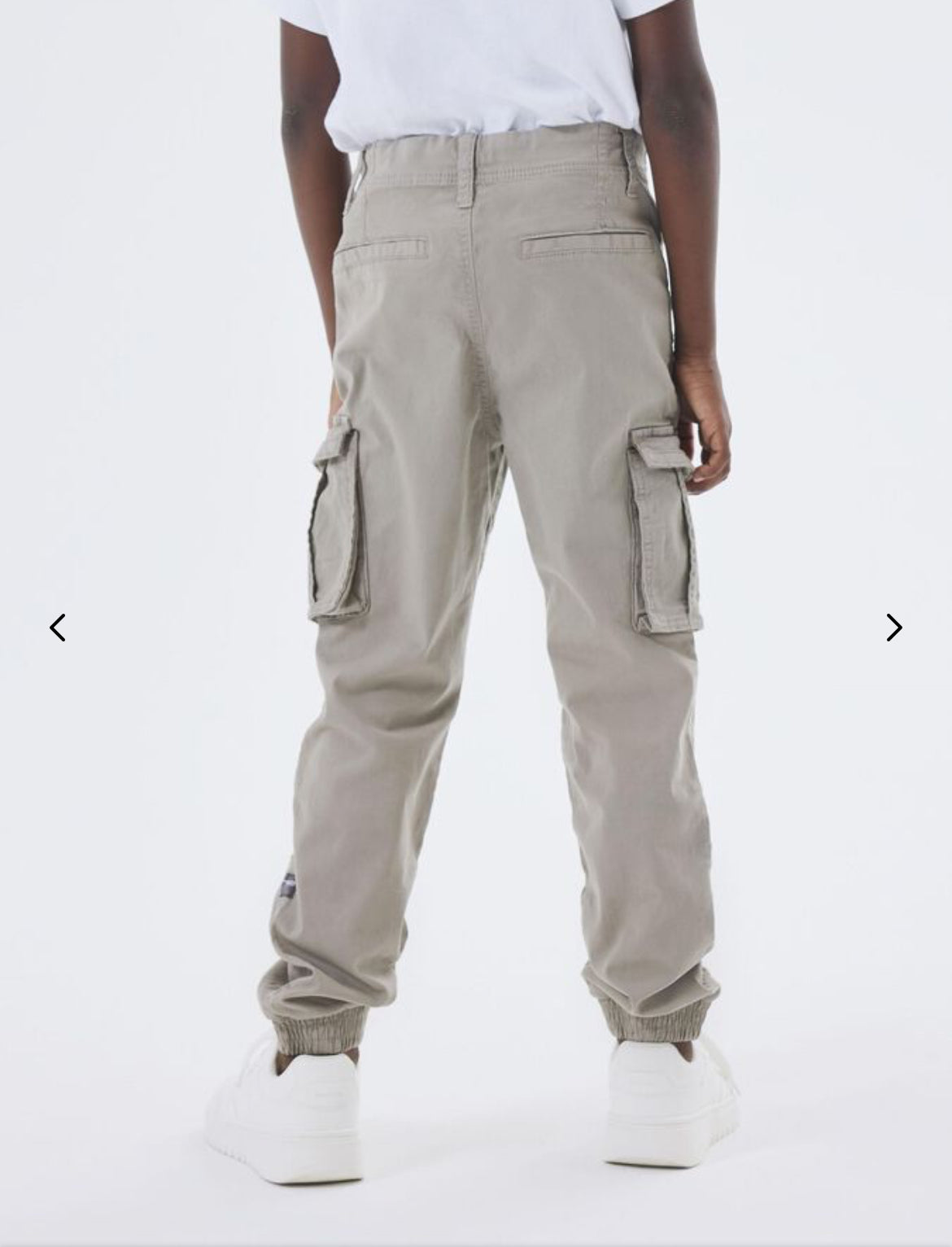 NKMRYAN Trousers - Elephant Skin