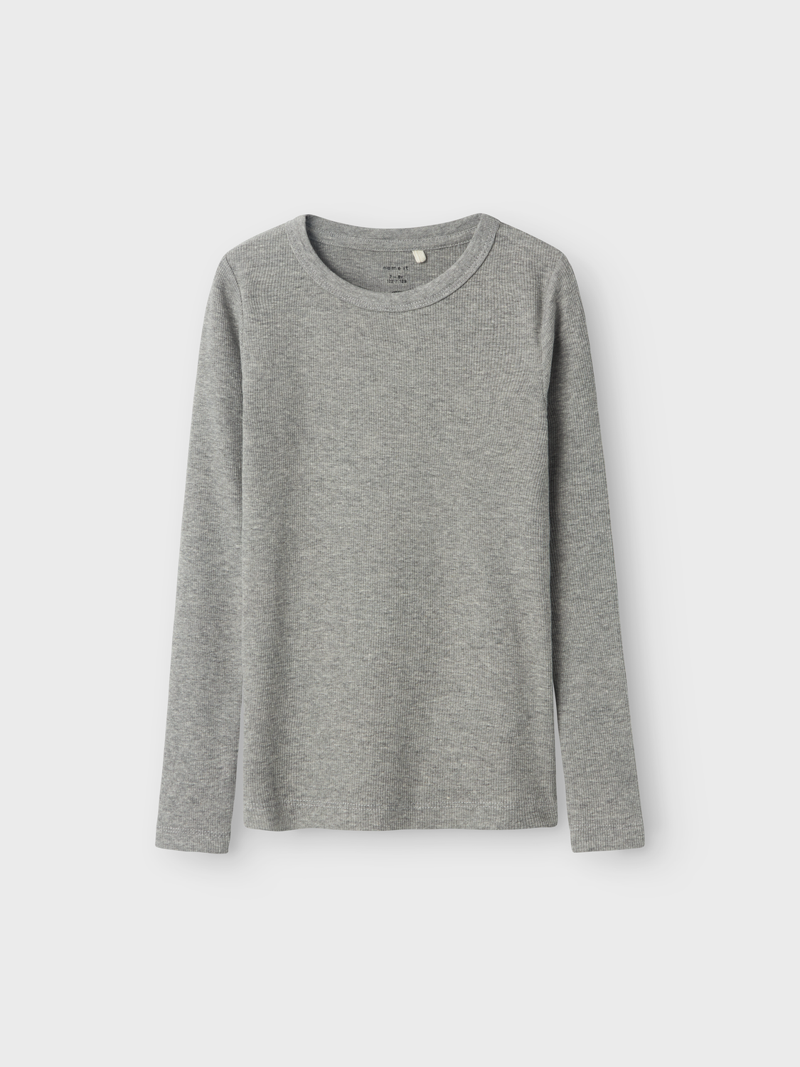 NKFNAKAL T-Shirts & Tops - Grey Melange