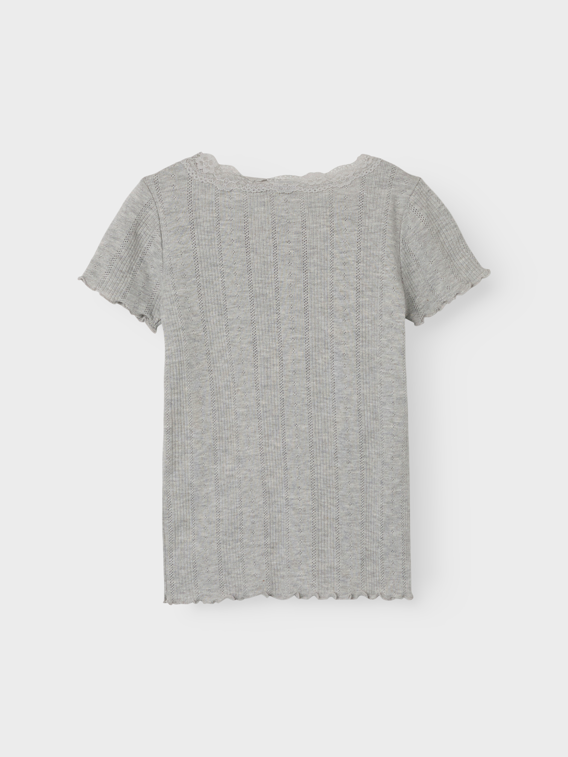 NMFFREDA T-Shirts & Tops - Light Grey Melange