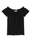 NKFHALISSE T-Shirts & Tops - Black