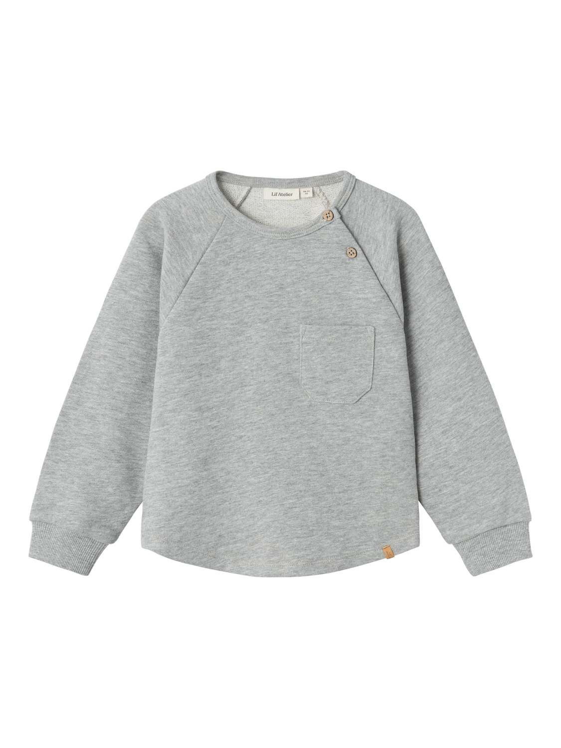 NMMLANDER Sweatshirt - Grey Melange