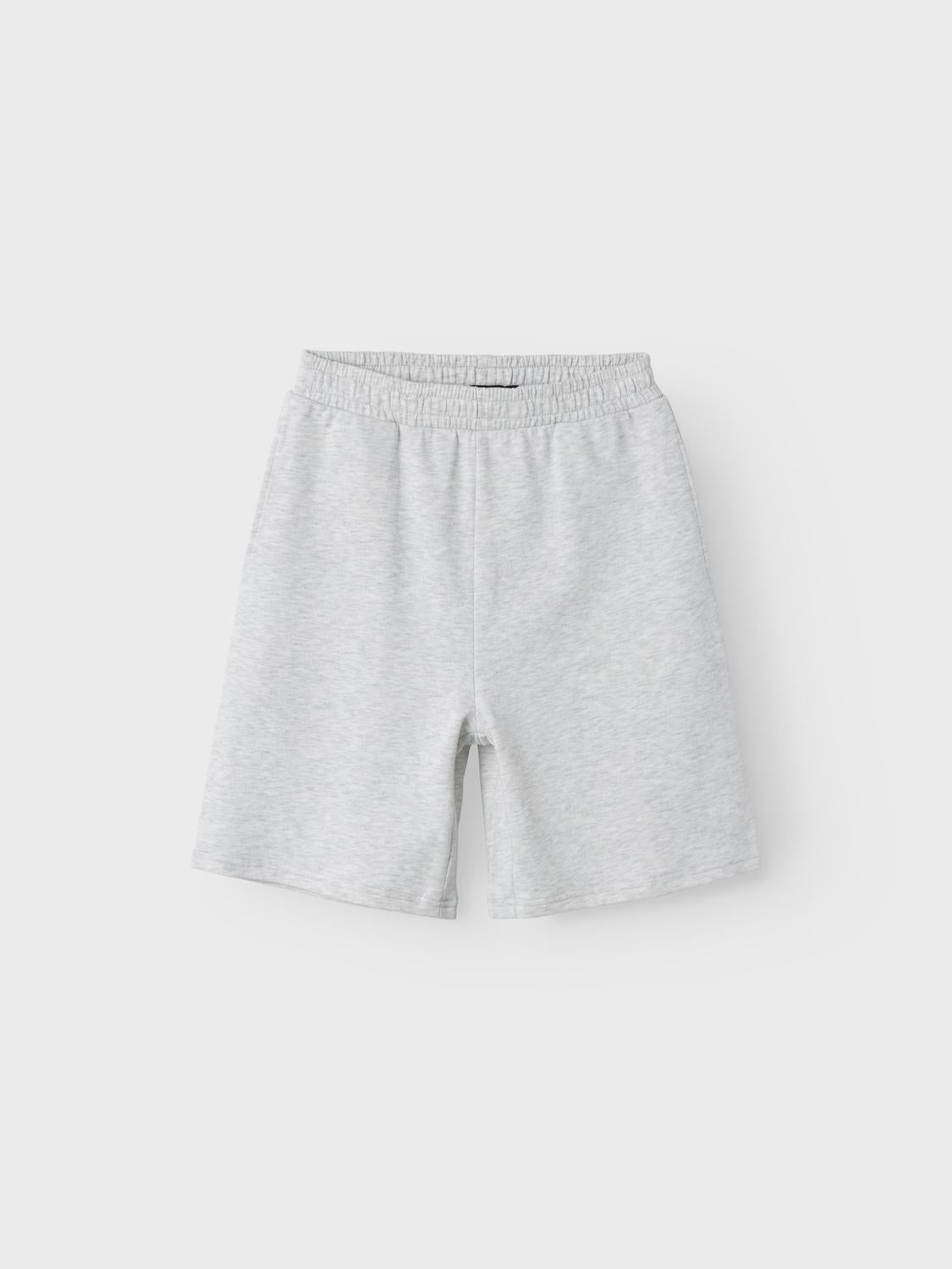 NLMFAGEN Shorts - Light Grey Melange