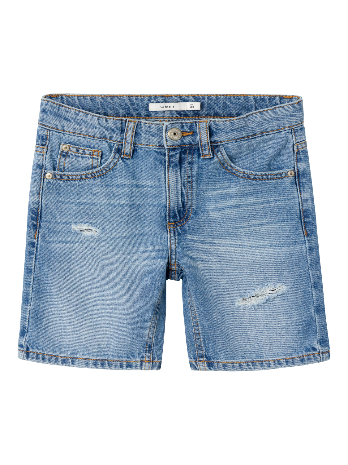 NKMSILAS Shorts - Medium Blue Denim