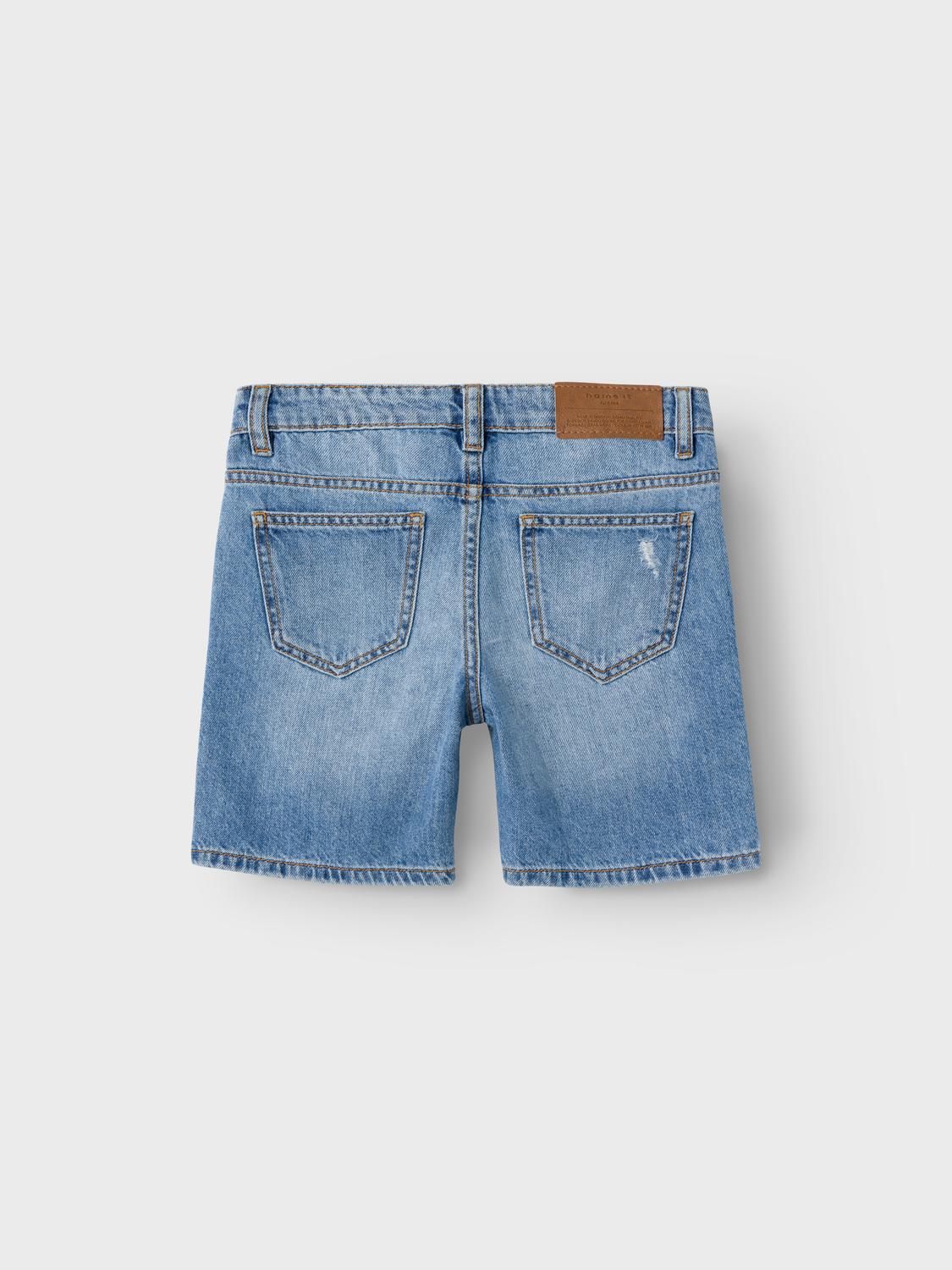 NKMSILAS Shorts - Medium Blue Denim