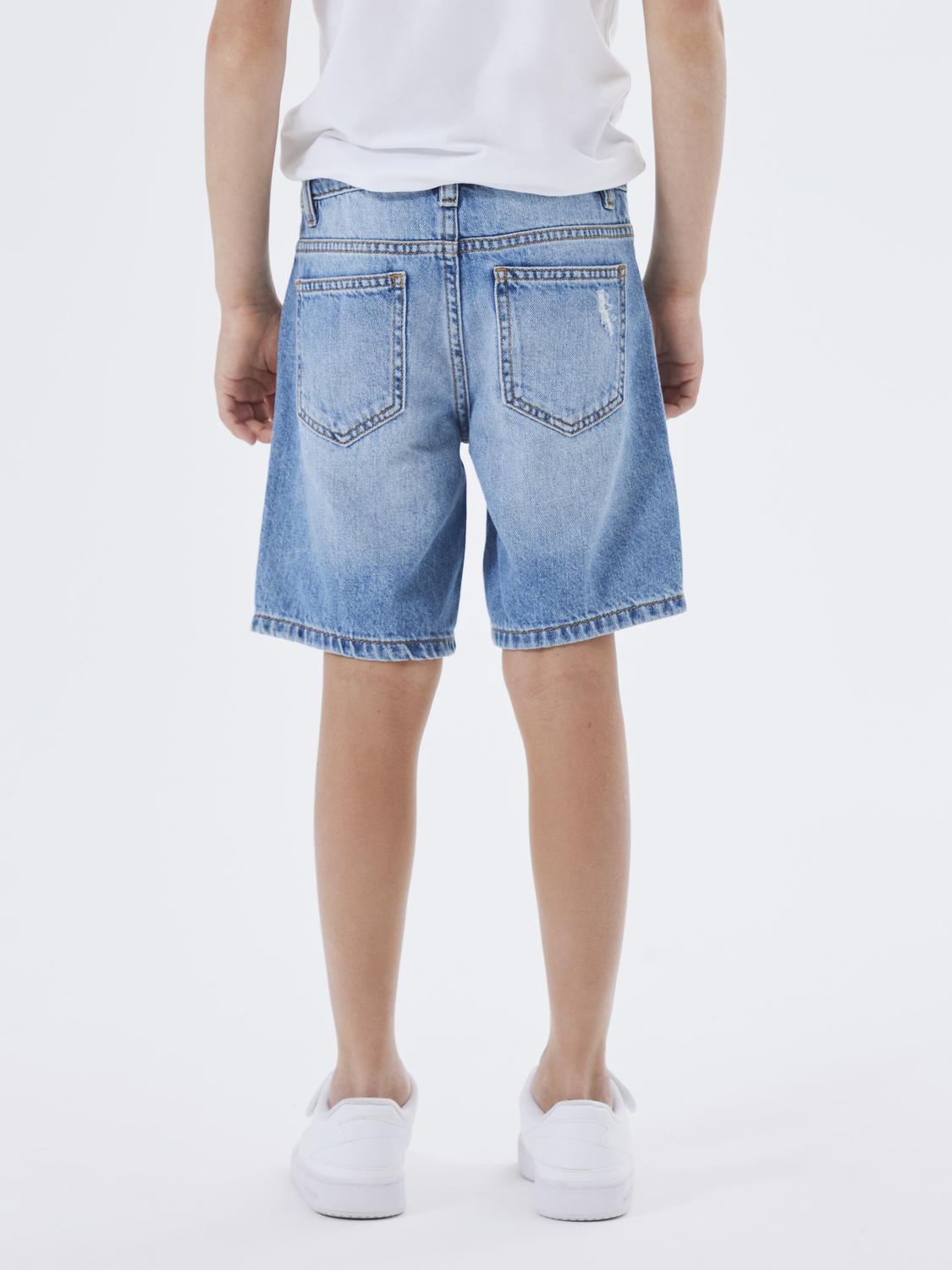 NKMSILAS Shorts - Medium Blue Denim